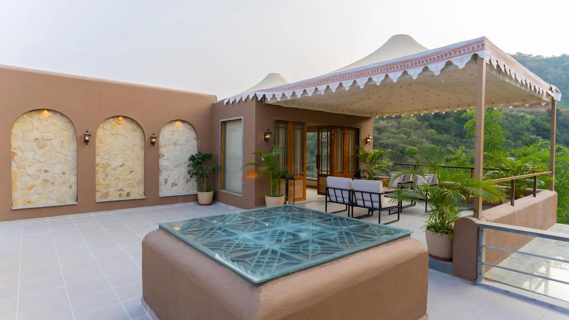 Saffronstays Moringa Valley - Cidar Villa Udaipur 0*,